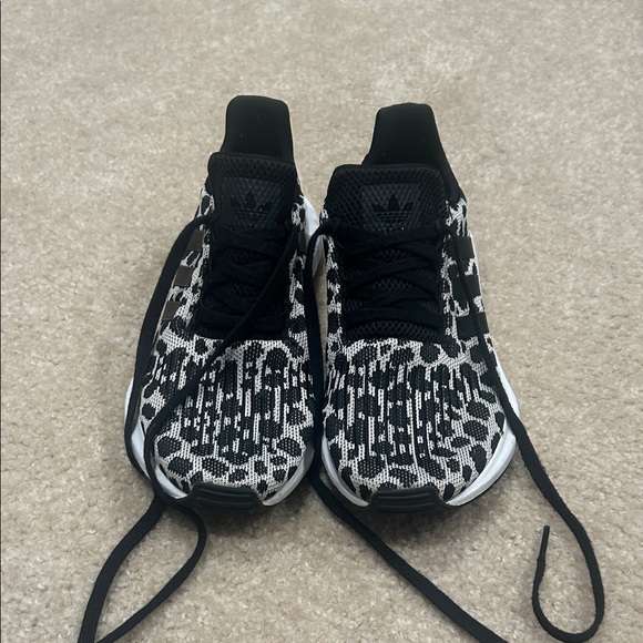 adidas Shoes - Adidas Monochrome Patterned Sneakers